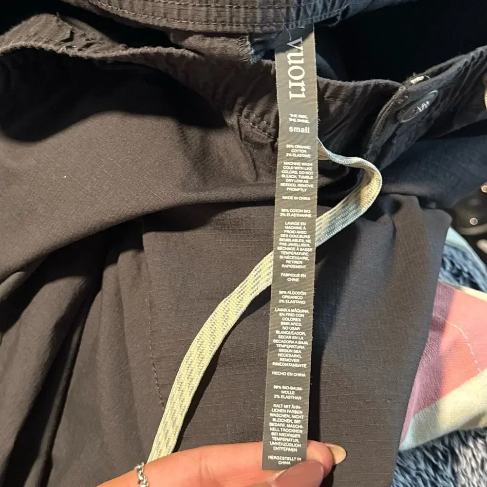 Vuori Ripstop Pants In Charcoal Size S - Picture 7 of 9